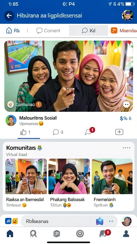 77rp - Tampilan antarmuka yang menarik dan ramah pengguna.
