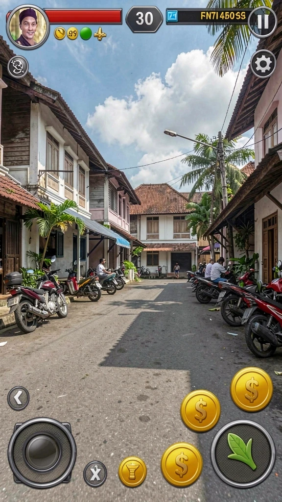 galaxy77 - Karakter luar angkasa dengan desain yang unik.