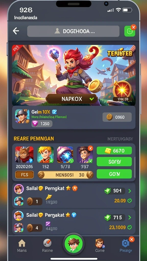 madura88 - Tampilan antarmuka yang modern dan menarik.