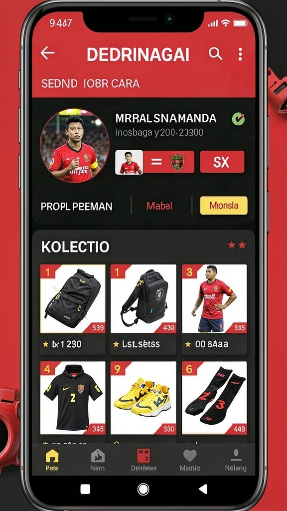 maxslot - Tampilan antarmuka yang menarik dan intuitif.