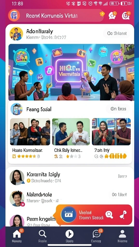 mega288 - Tampilan antarmuka pengguna yang intuitif.