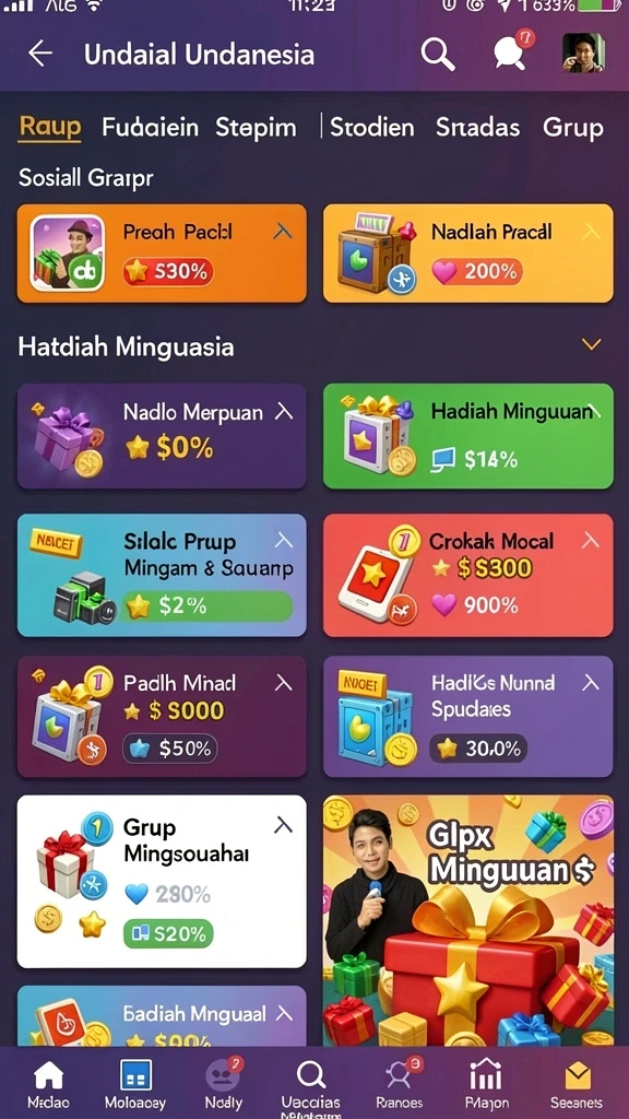 nv77 - Fitur multiplayer yang memungkinkan persaingan sehat.