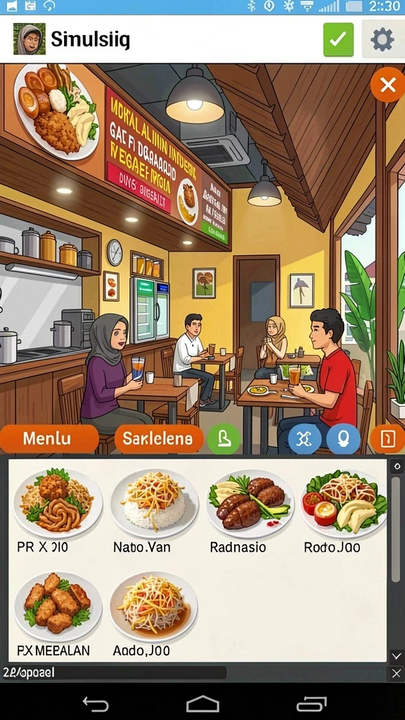 polototo - Screenshot menunjukkan aksi seru dalam permainan.