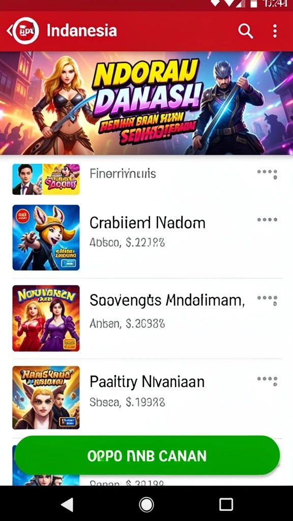 rajajuara - Tampilan antarmuka yang menarik dan user-friendly.