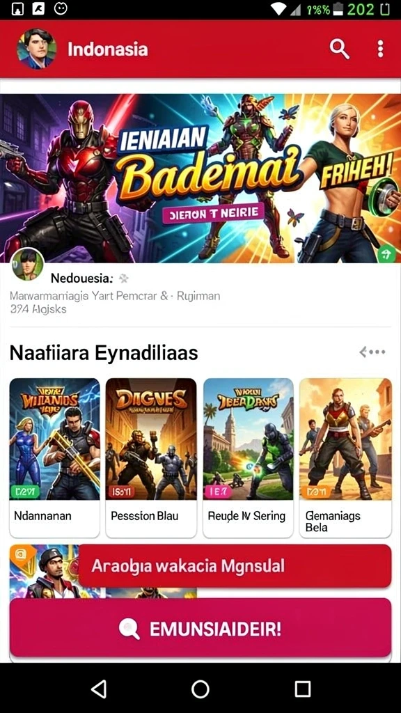 rejeki - Tampilan antarmuka yang menarik dan mudah digunakan.