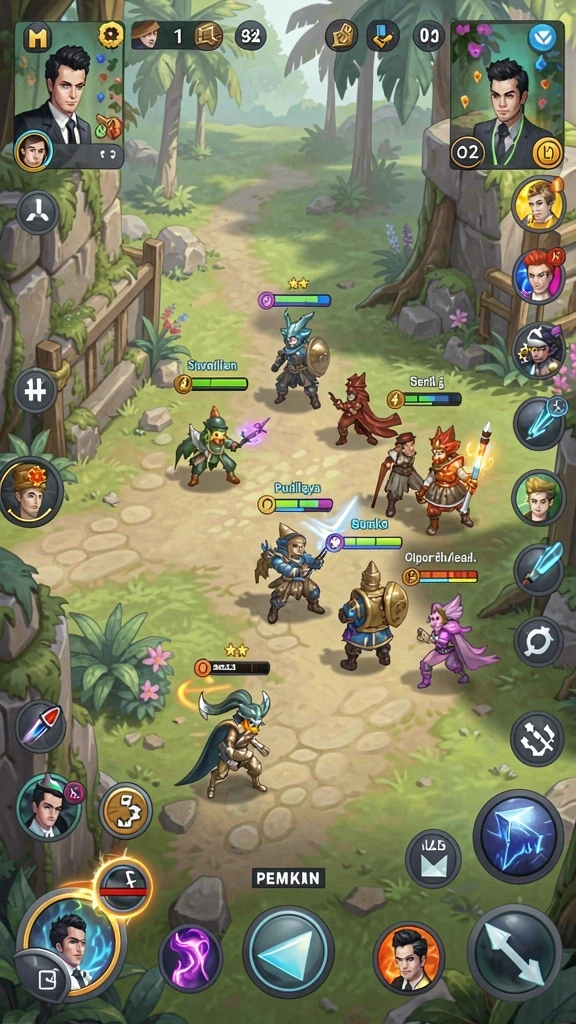 sd107 - Tangkapan layar memperlihatkan mode multiplayer yang menggembirakan.