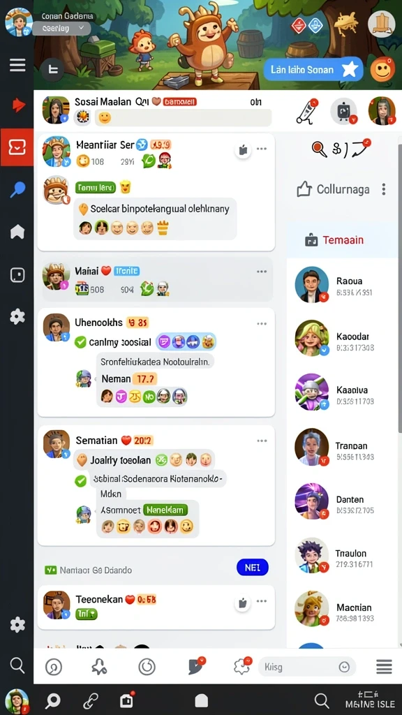 wongtoto - Screenshot menampilkan antarmuka utama permainan.